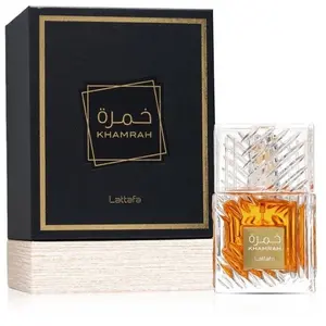 Lattafa Khamrah Unisex Eau de Parfum Spray 3.4 oz - Luxurious Fragrance for Men and Women