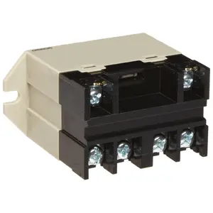 G7L-2A-BUBJ-CB AC100/120 General Purpose Relay With Test Button, Class B Insulation, Screw Terminal, Upper Bracket Mounting, Double Pole Single Throw Normally Open Contacts, 17 to 20.4 mA Rated Load Current, 100 to 120 VAC Rated Load Voltage