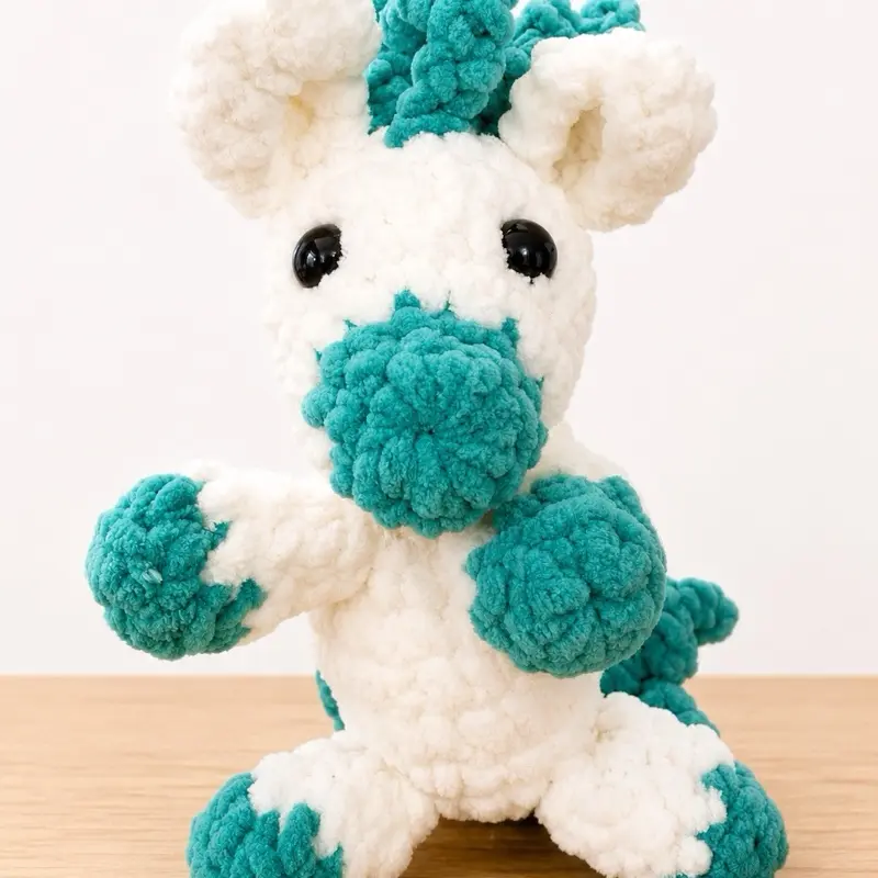 Handmade Crochet Mini Horse Plush