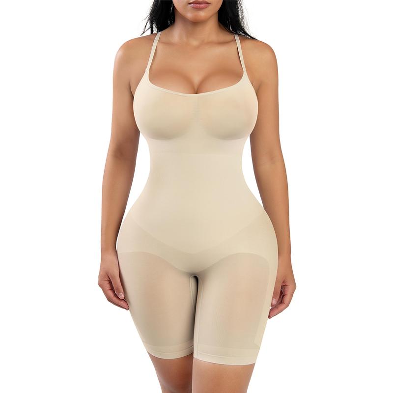 FeelinGirl Shapewear for Women Butt Lifter Bodysuit Tummy Control Seamless Shapewear Comfort Womenswear Springtok