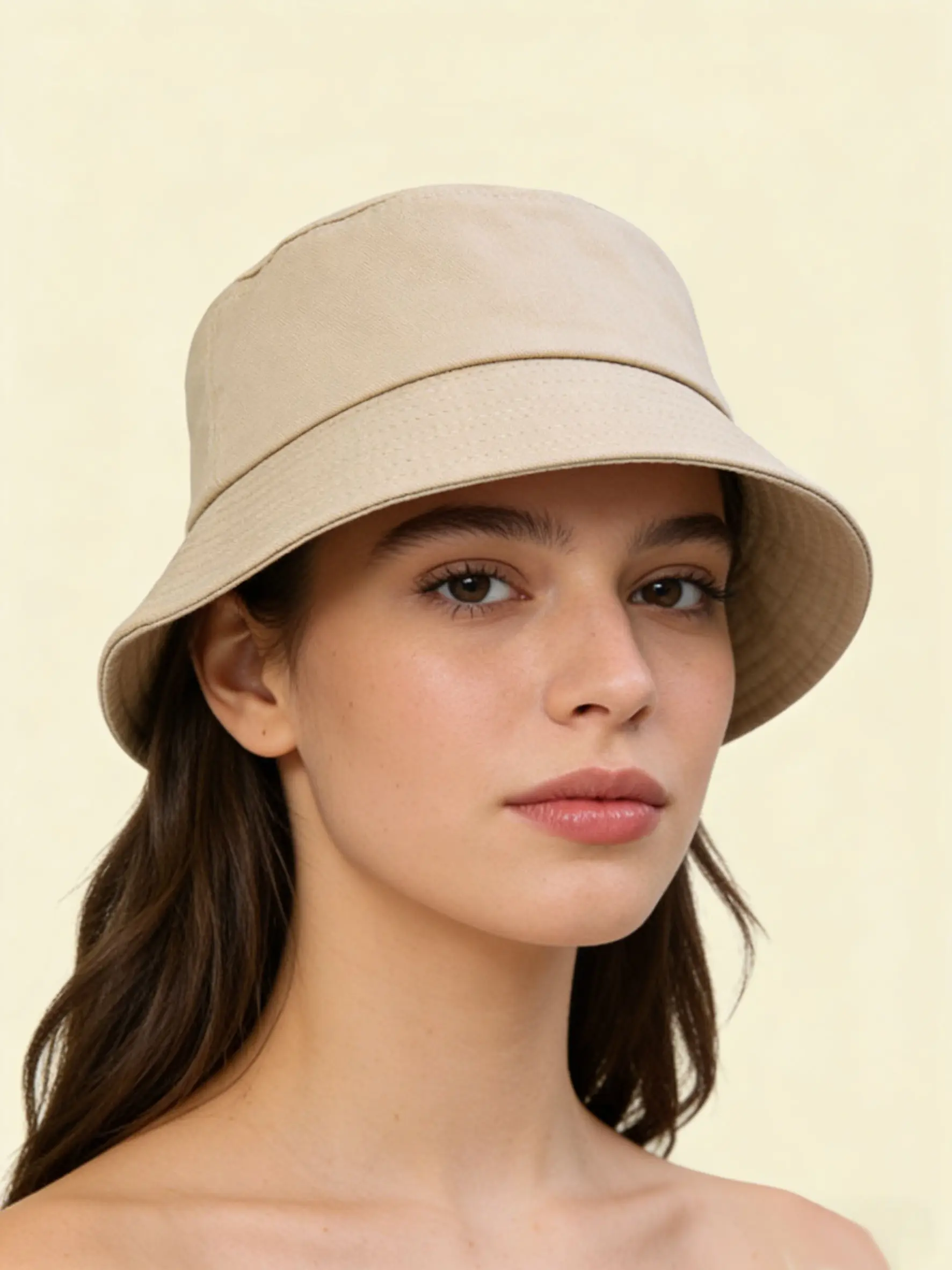 Timeless Bucket Hat | Available in Black / Navy / Beige | Foldable Cotton Bucket Hat | Wear All Year Round | Casual Outdoor Hat | Casual Trendy Hat | Fitted Hat | Adjustable Fit Hat