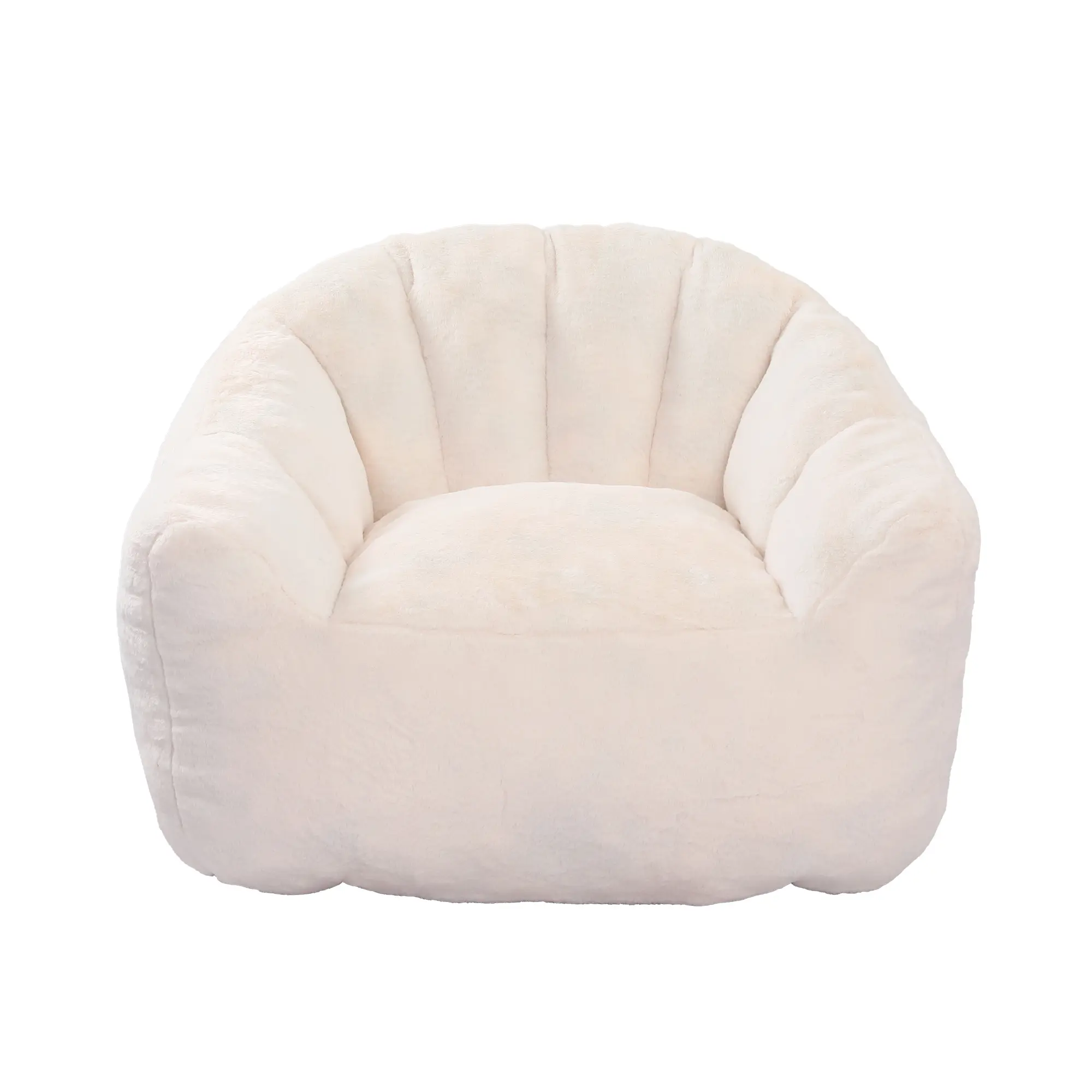 DONEXT High-Density Memory Foam Bean Bag Chair with Fixed Arms, Modern Design, Larger Size (41.4"x35"x30.7"), Easy Expansion, Comfy Adult Seating for Living Room, Bedroom