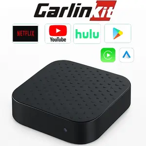 Carlinkit Wireless CarPlay & Android Auto Adapter with Android System – WiFi & Bluetooth, Plug & Play for OEM Wired CarPlay Vehicles