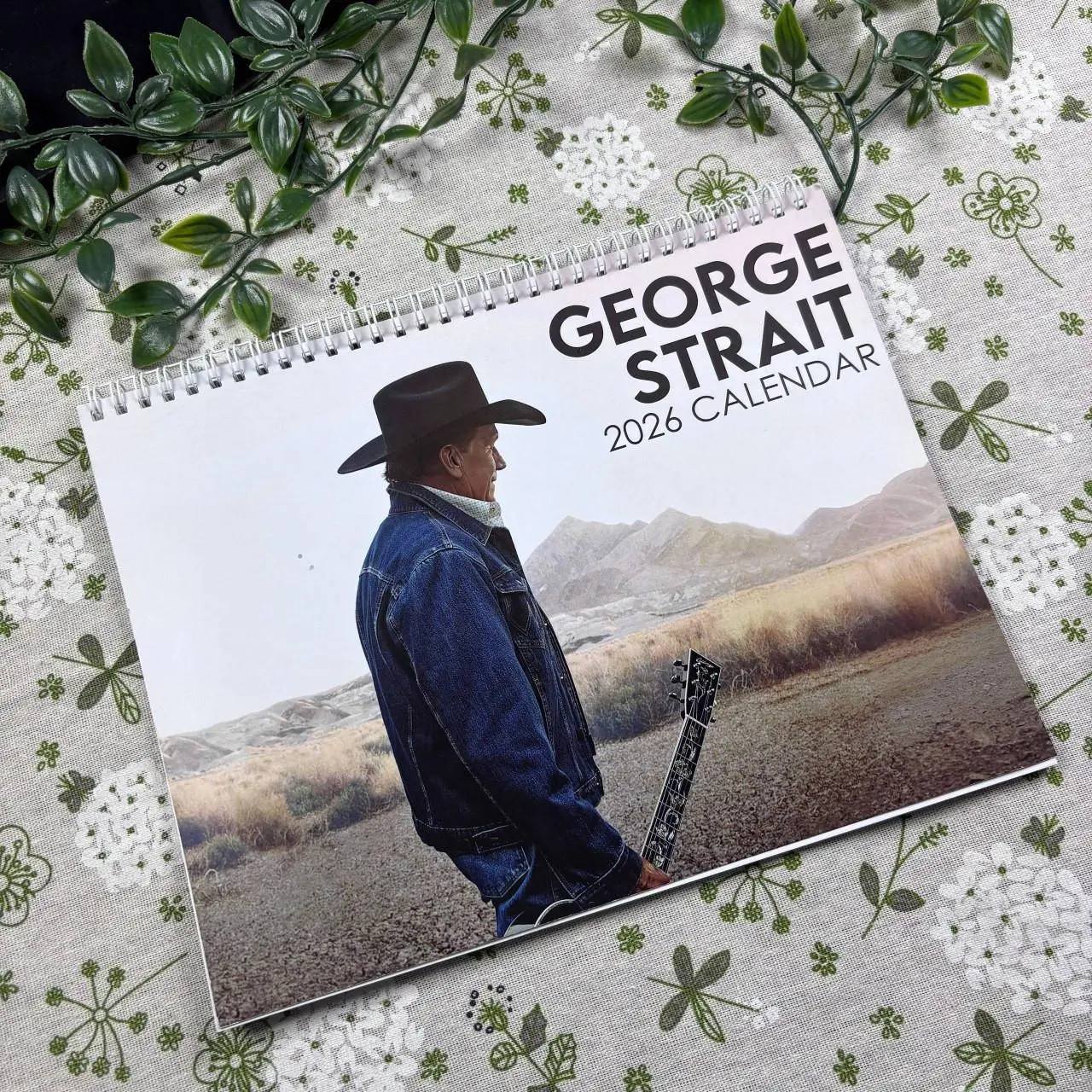 G-Strait Calendar, Country Music Wall & Desk Calendar #180