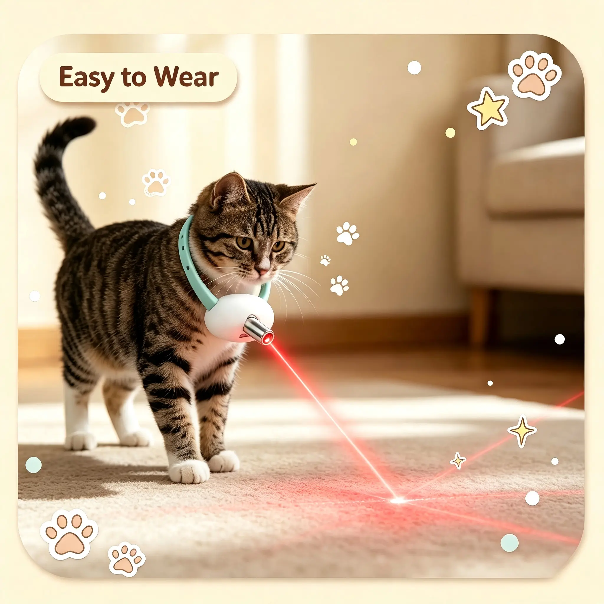 Unisex Handheld Laser Pointer Toy - 1-Button Novelty Gadget, Moving Red Dot Chase Game, Creative Prank Gag Gift for Teens (Stress Relief Classic Toy)