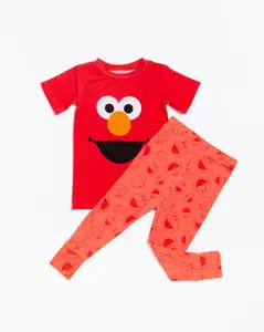 Sesame Street Elmo Short Sleeve Pajama Set