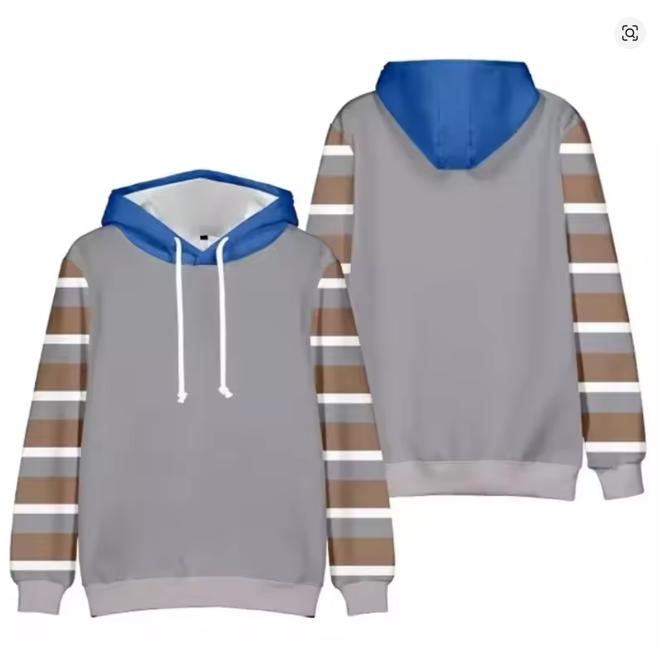 Men's 3D Hoodie Pullover Ticci Toby Jacket Cosplay Costume Anime Casual Sweatshirt plus Size Autumn Whol