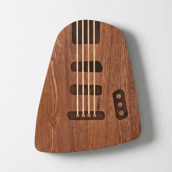 Elitequo Electric Guitar Cutting Board