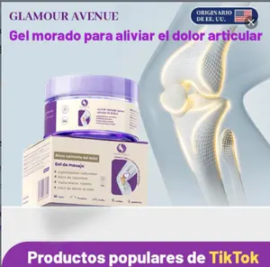 GLAMOUR AVENUE Sensana Refreshing Gel for Joint Pain Purple Gel with Glucosamine and Collagen, with Frankincense - Natural Relief Alcohol-Free