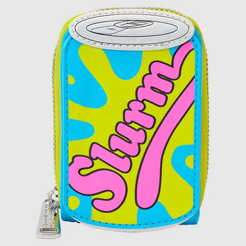 WonderCon Limited Edition Futurama Slurm Glow Accordion Zip Around Wallet