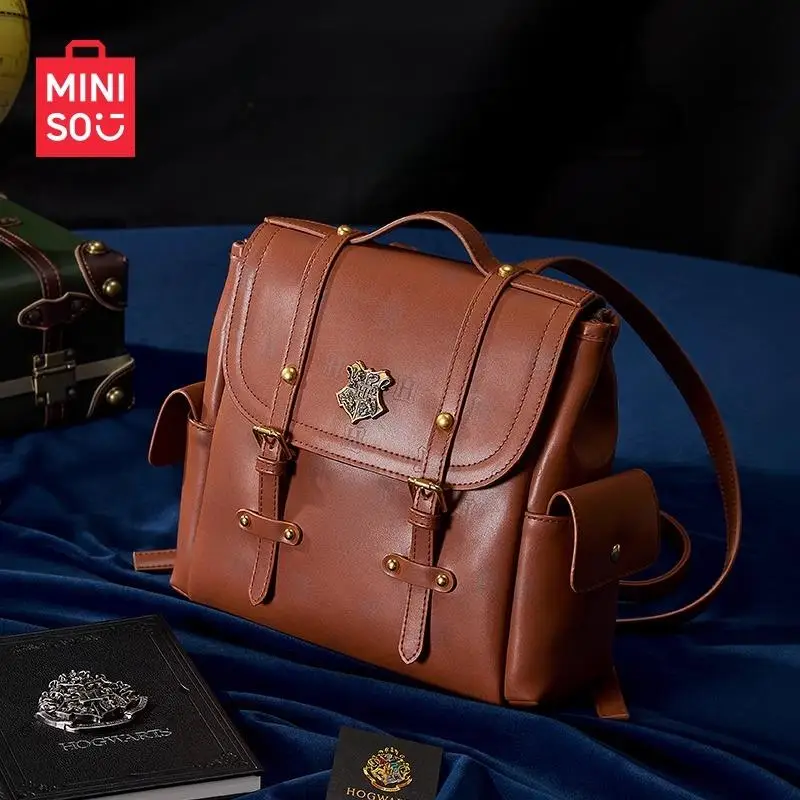 Harry Potter Themed Classic Pattern Backpack - Ideal for School, Travel & Cosplay Durable,cozyvibes