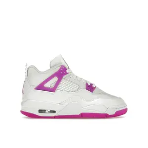 Jordan Kid's 4 Retro Hyper Violet Basketball Shoes, from StockX