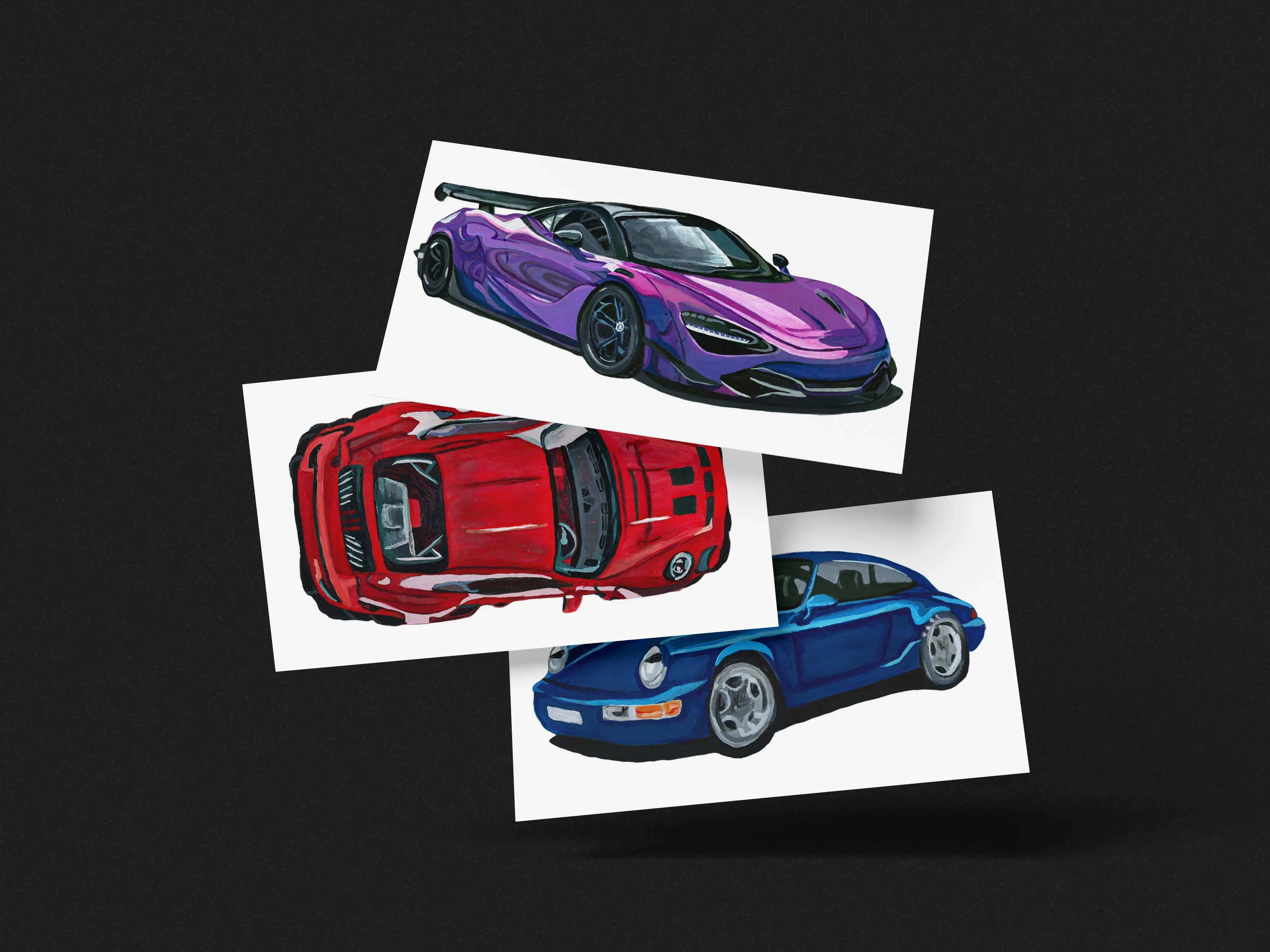 PyfPoint Prints - Collectors Launch Bundle - Premium Hand-Painted Art Prints