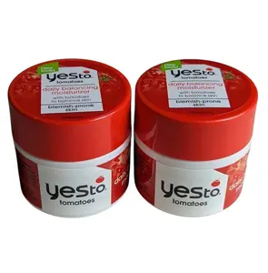 YeSto Watermelon & Tomato Facial Moisturizer - Daily Balancing, Lightweight, Smooth Lotion for Oily, Blemish-Prone Adult Skin, 1.7 fl oz Multi-Pack (Pack of 2), Moisturizers