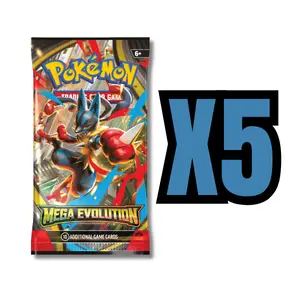 Mega Evolution - Pokémon Booster Pack X5