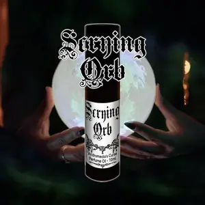 Scrying Orb - Smoke, Moss, Sandalwood - Rollerball Perfume Oil