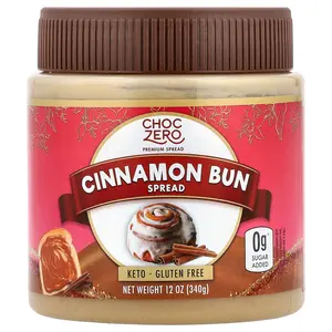 ChocZero Cinnamon Bun Spread, 12 oz (340 g)