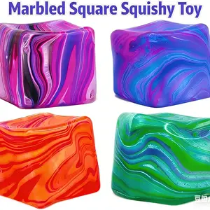 New Needoh Flowing Ice Cube Puzzle, Stress Relief Toy, Finger Massage Fun, 3D Squeezing Game, Party and Birthday Gift