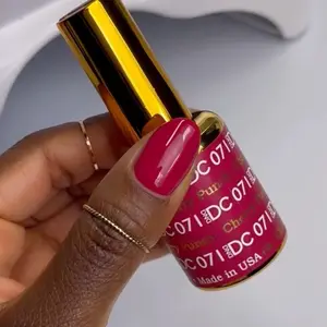DND DC 71 CHERRY PUNCH Gel and Lacquer Duo nail care nail art