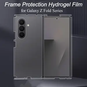New Frame Protection HD Matte Water Gel Film for Samsung Z Fold 7/6/5 Dual-Use Protective Screen Protector for Galaxy Z Fold 5 6 7 Accessories
