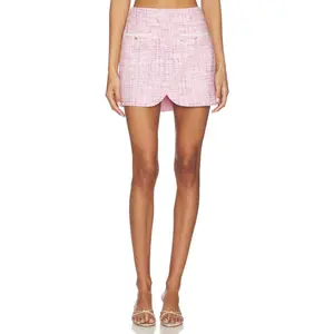 Amanda Uprichard Caligari Skirt in Pink