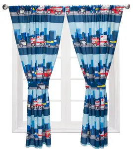 Rescue Fire and Police Drapes
