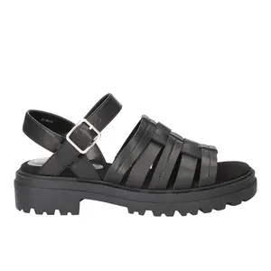 Bella Vita Womens Loni Platform Fisherman Casual Sandals Casual - Black