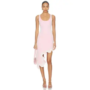 PH5 Aster Reversible Wavy Dress in Pearl Pink