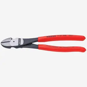 KNIPEX 74 01 250 SBA Tools High Leverage Diagonal Cutters 10 inches Precision Grade Performance Comfortable Use Quality Assured