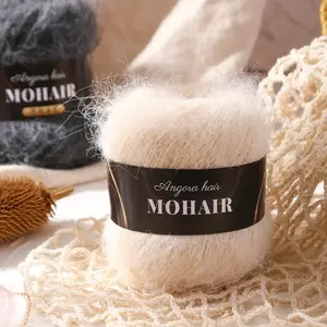 Ultra-Soft Alpaca Wool Yarn, Hand Knitting Material, Lightweight Knitting, 200g/7.05oz Pack, for Fashion Sweaters, Warm Scarves, Hats, Coats, Blankets