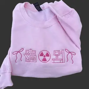 Radiology X-ray Technologist Xray tech Aesthetic Comfort Sweatshirt Casual Crew Neck Casual Comfortable Casual Wear - Cute, Tops, Hoodie