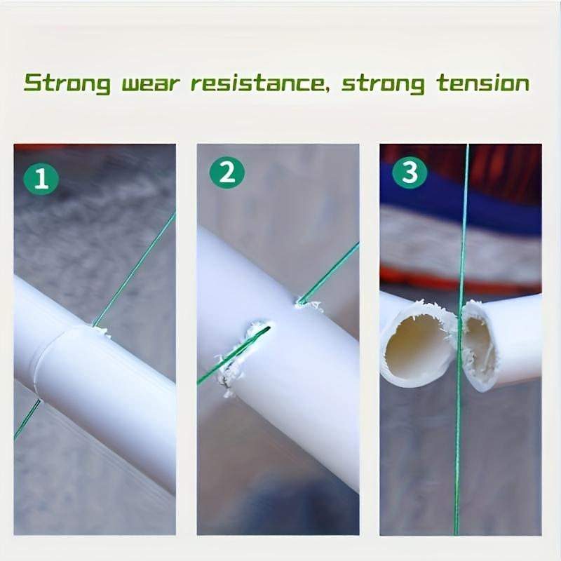 SIIUATION 300M-328YDS super strong fishing line, 4 strands of multi thread PE wear-resistant braided wire, 12 25 40 60 80 100 pound smooth long throw