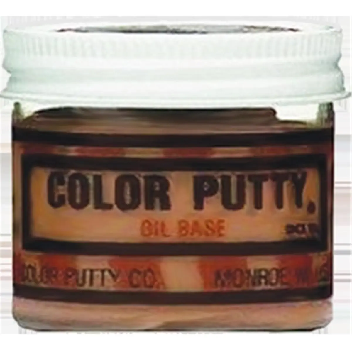 Color Putty Automotive Oil Base Color Putty - 122 Honey Oak, 3.68 oz Jar, Base Liquid-Oil Formula, Fills Nail Holes & Imperfections, Intermixed for Shade Matching