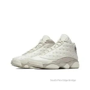 Retro Phantom Off-White Fashionable Trendy Versatile Wear-resistant and Non-slip Basketball Shoes