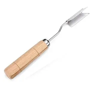 V Shape Pineapple Slicer Stainless Steel Pineapple Eye Peeler Pineapple Seed Remover  Fruit Tool by HengKaiSing
