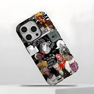 Lil Peep Phone Case – Rapper Tribute Art Design, Stylish Shockproof & Scratch Resistant Protective Cover, Compatible with iPhone 17/16/15/14/13/12/11 Pro Max/Plus/Air