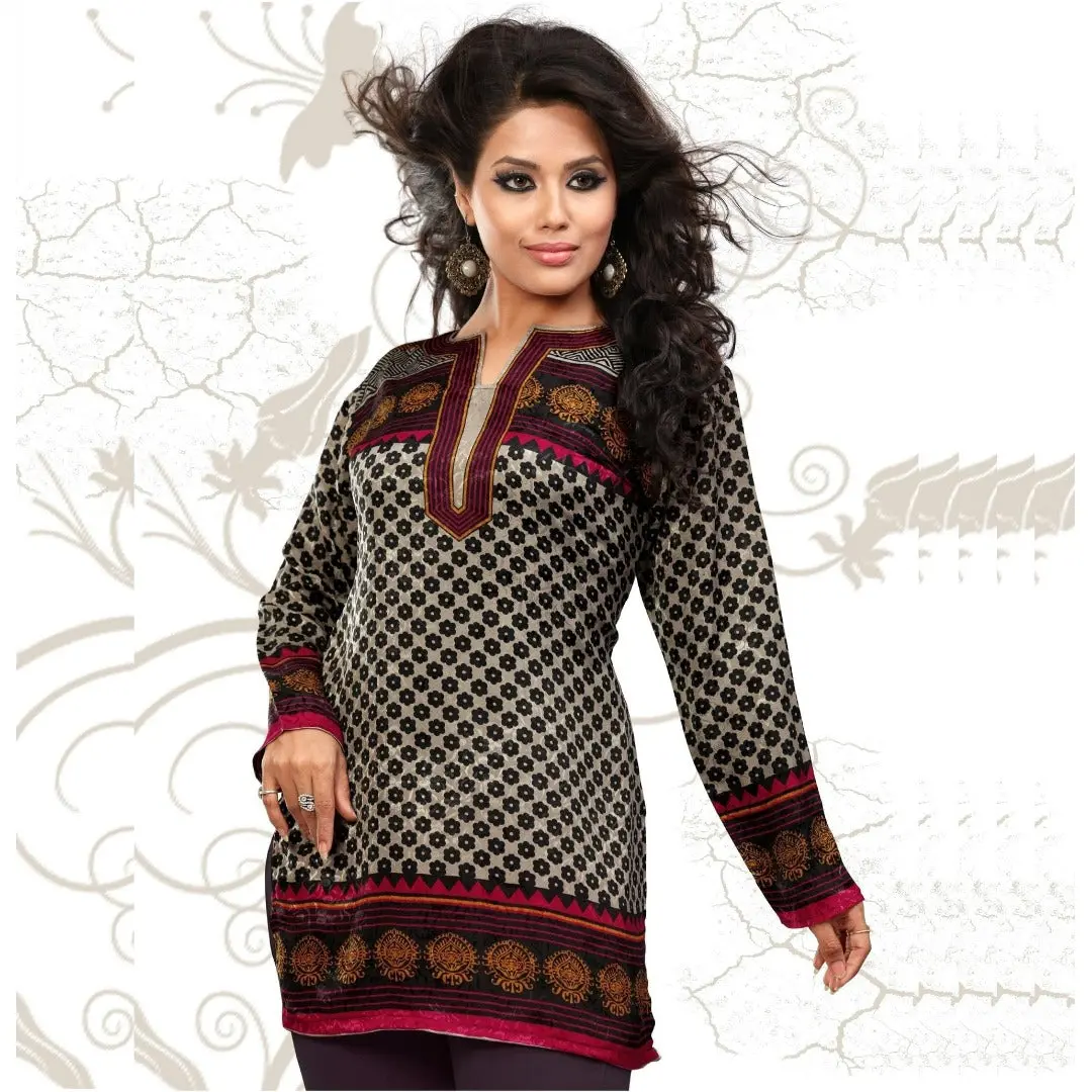 Long sleeve tunic for women