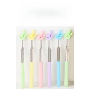 Telescopic Reading Pointer, Retractable Cute Teaching Baton for Classroom Home Use