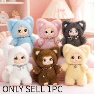 Cute Fox Plush Doll Series, Adorable Vinyl Plush Gift for Fans and Collectors, Fun Collection Item for Kids and Adults