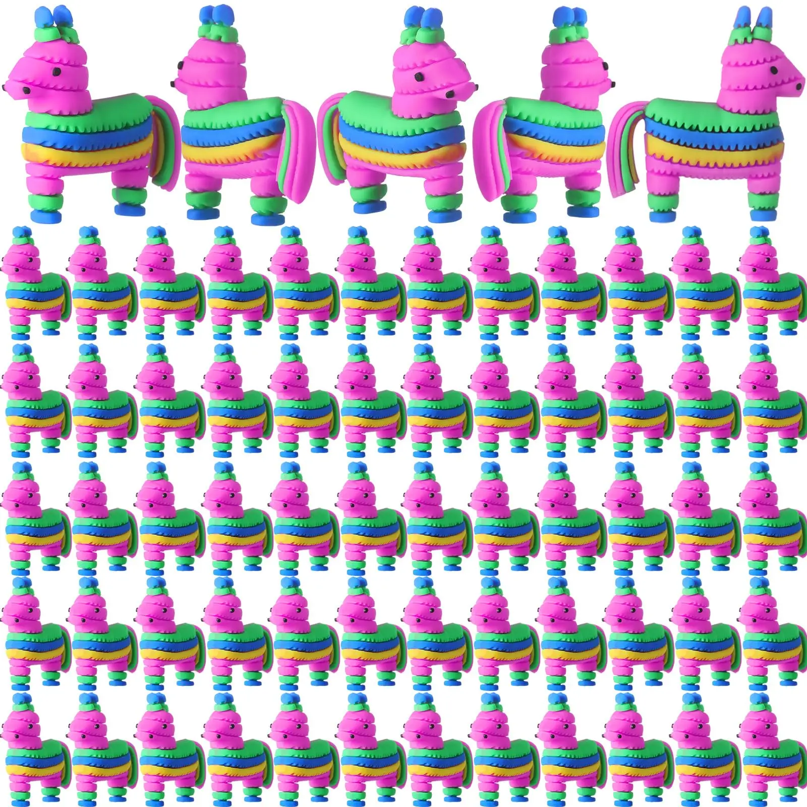 50Pcs Mini Mexican Taco Gnomes Figurines Cute Little Gnomes Ornaments for Summer Party Beach by the Sea Bonfire, Gnomes Statue Decor for Indoor Desktop Garden Yard, Hula Party