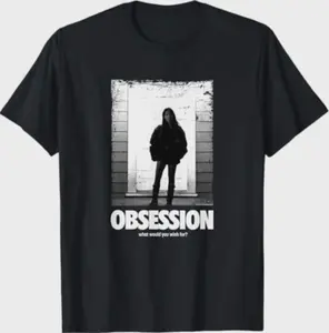 [SALE UP TO 50%] OBSESSION Movie 2026 Graphic T-shirt, Horror Movie Comfort Colors Vintage Washed Tee, Gothic Thriller Film Fan Apparel, Retro Cinematic Streetwear Outfit Idea, Soft Cotton Casual Wear, Unisex Oversized Gift