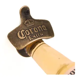 Wall Mount Bottle Opener Beer Bottle Opener for Home, Bars, Restaurants