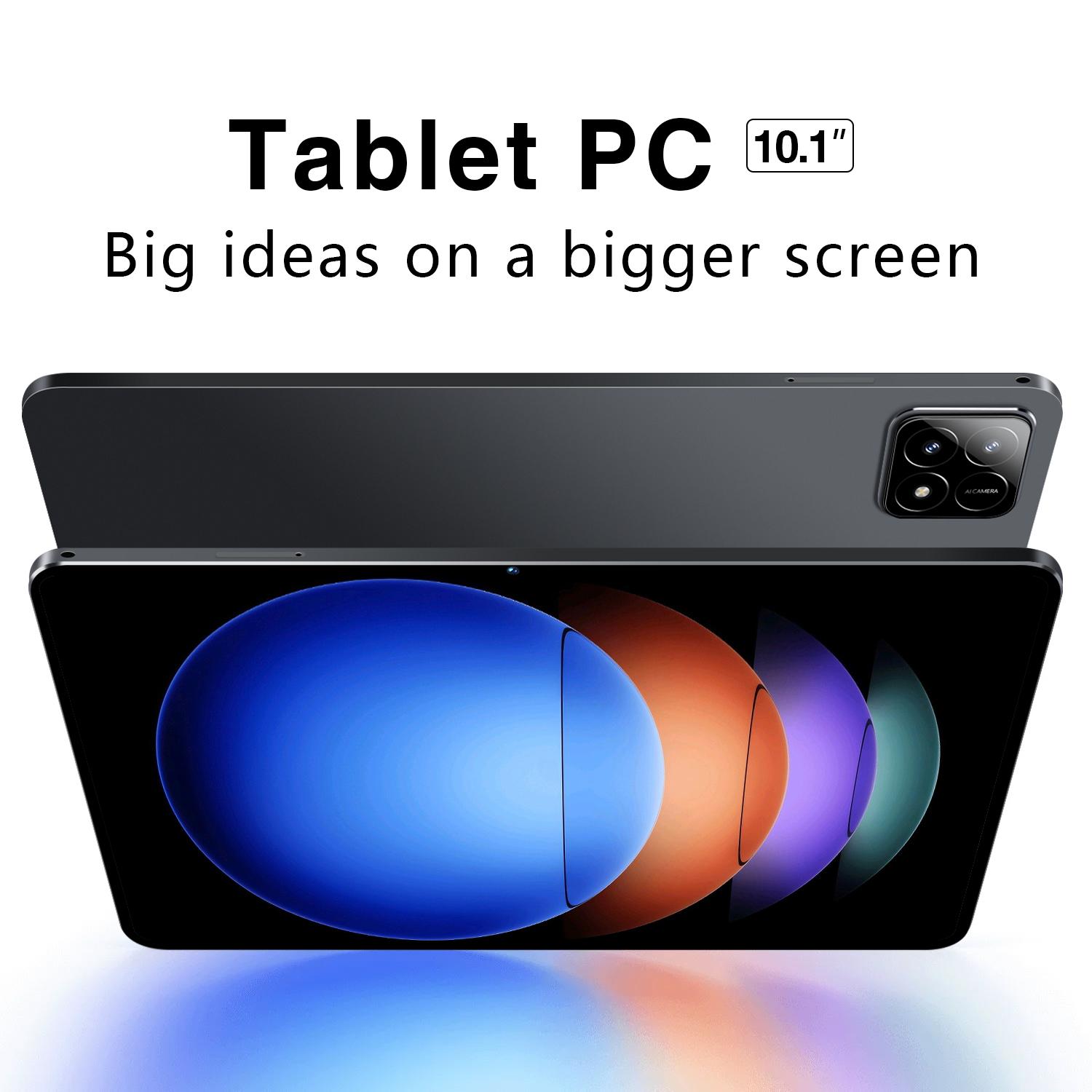 NANNEE Pad 6 Max Android Tablet PC - 10.1in Screen, 8GB RAM+256GB 