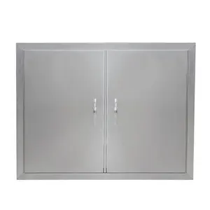 Garvee High-Performance Stainless Steel Outdoor Kitchen Doors and Access Panels Available in Multiple Sizes (17" to 31" W x 21" to 24" H) Perfect for BBQ Islands, Grilling Stations, Fireplaces, and Both Indoor and Outdoor Use