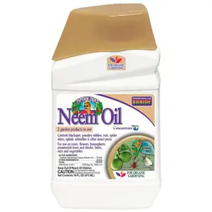 Captain Jack's Neem Oil, 16 oz Concentrate, Multi-Purpose Fungicide, Insecticide and Miticide