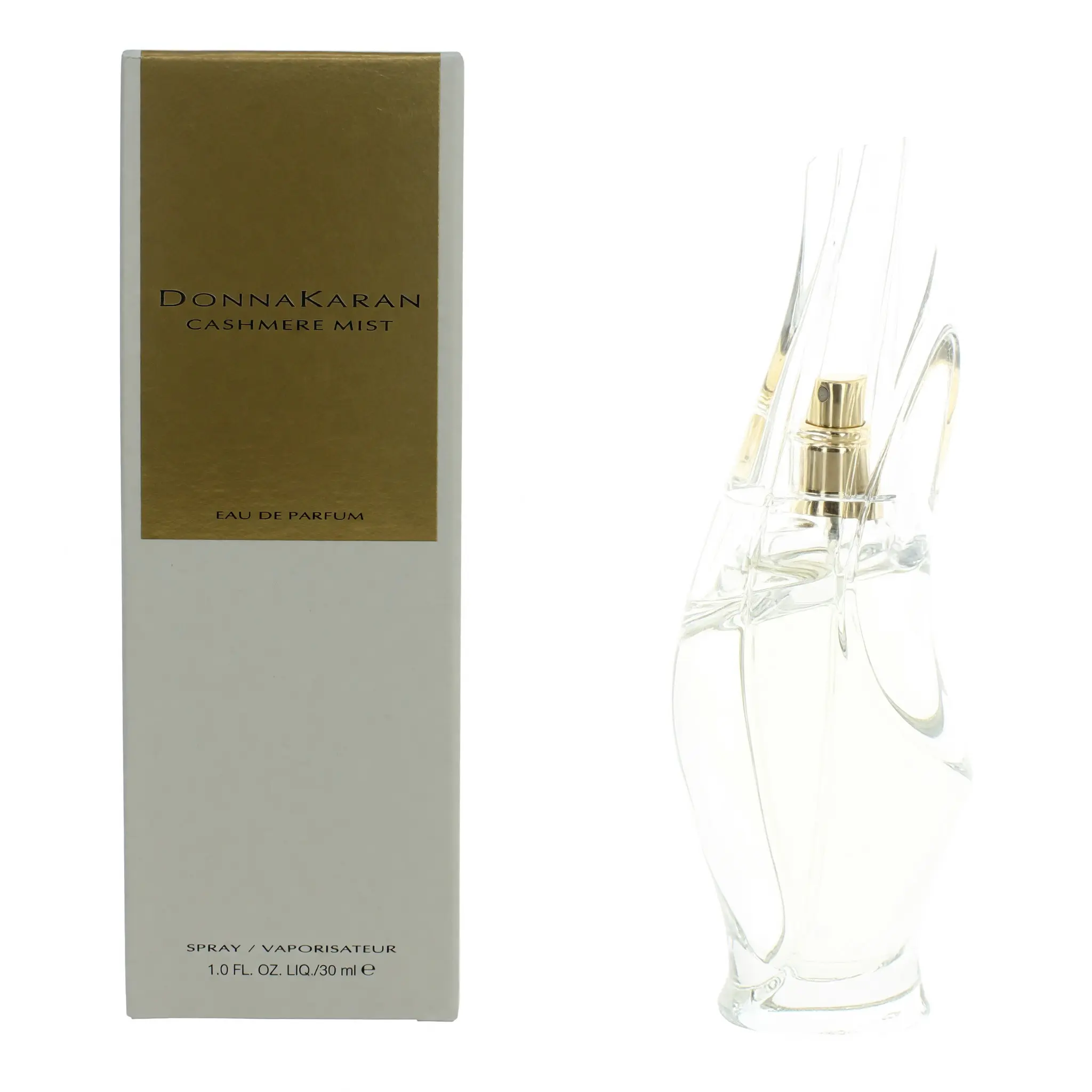 Women's Cashmere Mist Signature Scent by Donna Karan - 1oz EDP Spray, Clean Girl Fragrance with Feminine Energy, Vanilla Notes, Jasmine Blend, Refreshing Woody Floral Arid Aroma