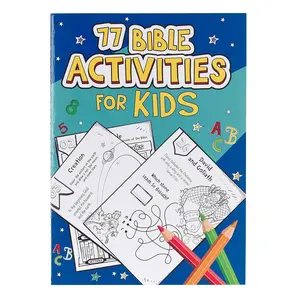 Children's Bible Activity Book for Ages 5-8: 77 Engaging Activities Including Puzzles, Maze Challenges, and More