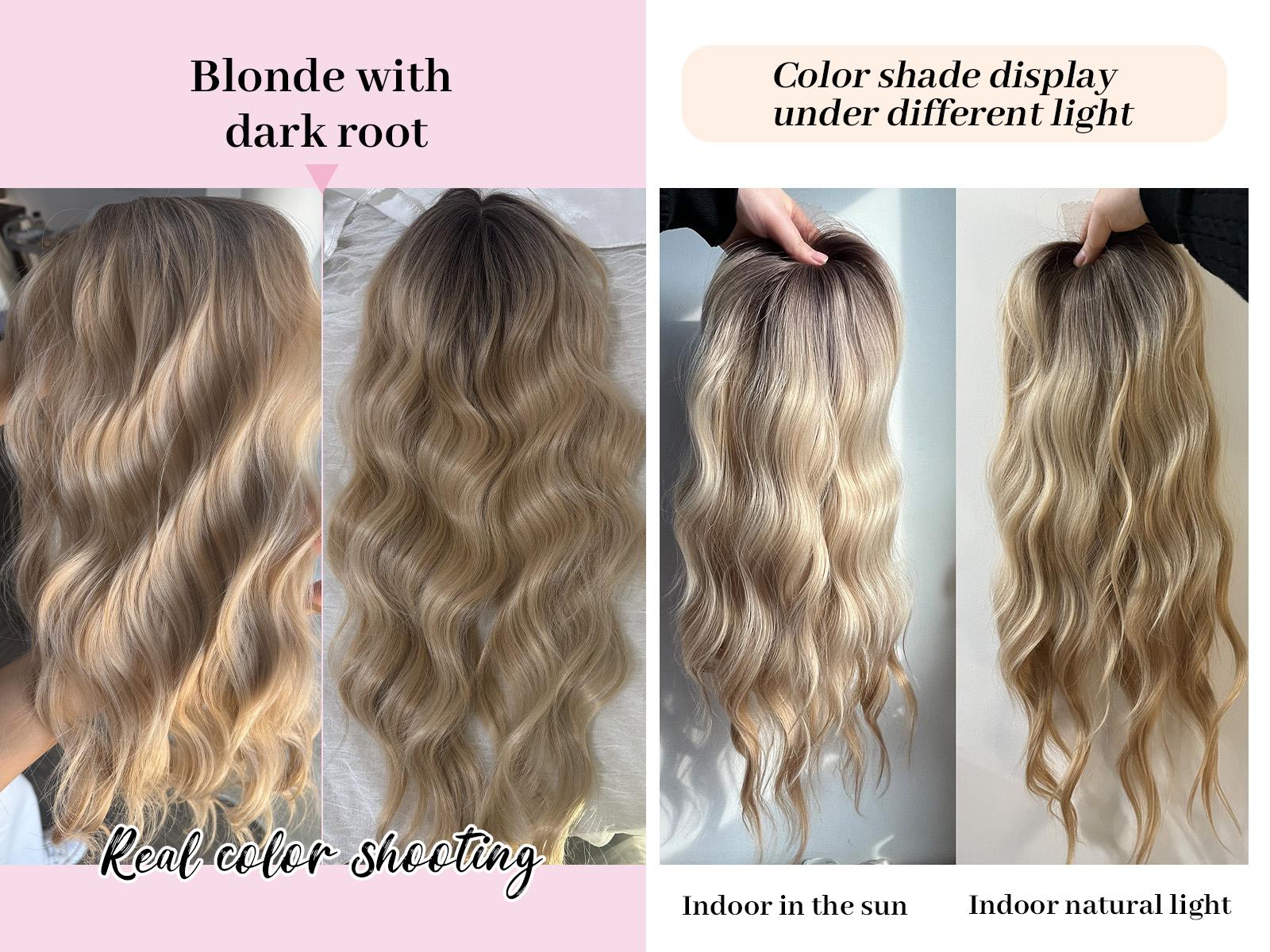 PANEWAY 20 Inch Wavy Synthetic Hair Topper with Bangs – Lightweight Clip-In for Thinning Hair, Natural Volume & Daily Confidence Boost (100% Premium Kanekalon)