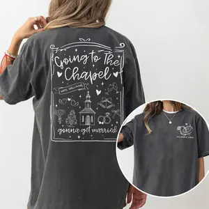 Going To The Chapel Future Mrs Shirt, Custom Bride Hoodie, Engagement Sweatshirts, Getting Married Sweatshirt, Engagement Gifts Cotton Womenswear Love Tops Casual Crewneck Piece Fitted