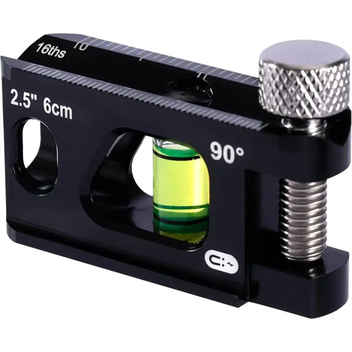 2.5 Inch  Torpedo Level with V-Groove &  Rails,  Alloy Pocket Bubble Level for Pipes, Conduits, and Metalworking